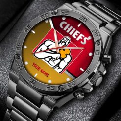 Auspiritmerch Chiefs Personalized Fashion Hand Watch Gift For Fans