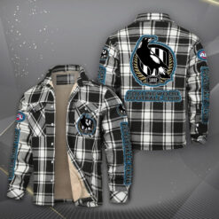 Auspiritmerch Collingwood Fleece Thermal Cotton Jacket Gift For Fans
