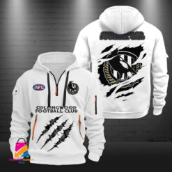 Auspiritmerch Collingwood Football Sports Hoodie Zipper Gift For Fans