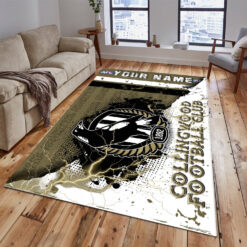 Auspiritmerch Collingwood Personalized Fashion Carpet Rug Gift For Fans