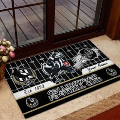 Auspiritmerch Collingwood Personalized Rug Gift For Fans