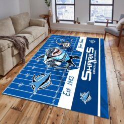 Auspiritmerch Cronulla-Sutherland Sharks Fashion Carpet Rug Gift For Fans