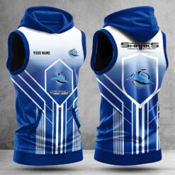 Auspiritmerch Cronulla-Sutherland Sharks Hooded Tank Top Gift For Fans