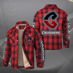 Auspiritmerch Crusaders Fleece Thermal Cotton Jacket Gift For Fans