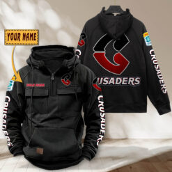 Auspiritmerch Crusaders Personalized Sports Hoodie Zipper Gift For Fans