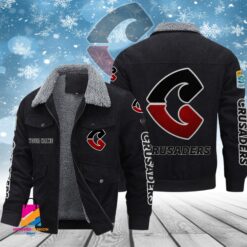 Auspiritmerch Crusaders Personalized Style Fleece Thermal Cotton Jacket
