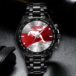 Auspiritmerch Dolphins Personalized Style Alloy Men Quartz Watch Gift For Fans