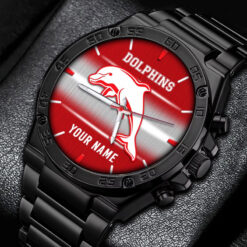 Auspiritmerch Dolphins Sports Personalized Fashion Hand Watch Gift For Fans