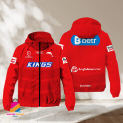 Auspiritmerch Dolphins Sports Windbreaker Jacket For Fans