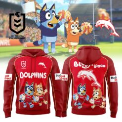 Auspiritmerch Dolphins x Bluey and Bingo Hoodie