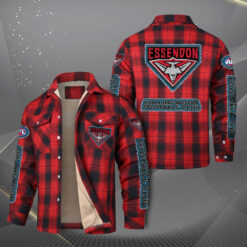 Auspiritmerch Essendon Fleece Thermal Cotton Jacket Gift For Fans