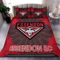 Auspiritmerch Essendon Personalized Bedding Set Gift For fans