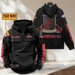 Auspiritmerch Essendon Personalized Sports Hoodie Zipper Gift For Fans