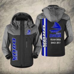 Auspiritmerch Fijian Drua Parka Windbreaker Jacket Gift For fans
