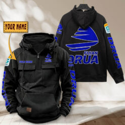 Auspiritmerch Fijian Drua Personalized Sports Hoodie Zipper Gift For Fans