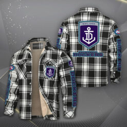 Auspiritmerch Fremantle Dockers Fleece Thermal Cotton Jacket Gift For Fans