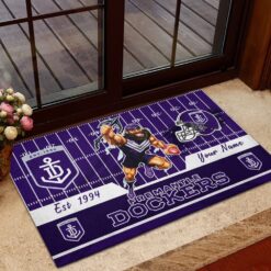 Auspiritmerch Fremantle Dockers Personalized Rug Gift For Fans
