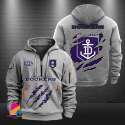 Auspiritmerch Fremantle Football Sports Hoodie Zipper Gift For Fans