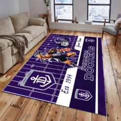 Auspiritmerch Fremantle Personalized Fashion Carpet Rug Gift For Fans
