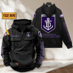 Auspiritmerch Fremantle Personalized Sports Hoodie Zipper Gift For Fans