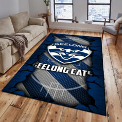 Auspiritmerch Geelong Cats Fashion Carpet Rug Gift For Fans