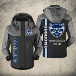 Auspiritmerch Geelong Cats Parka Windbreaker Jacket Gift For fans