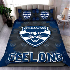 Auspiritmerch Geelong Cats Personalized Bedding Set Gift For fans