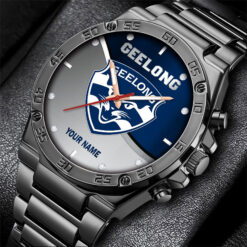 Auspiritmerch Geelong Cats Personalized Fashion Hand Watch Gift For Fans