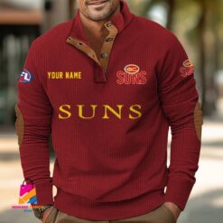 Auspiritmerch Gold Coast Suns Personalized Sports Sweatshirt Gift For Fans