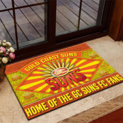 Auspiritmerch Gold Coast Suns Rug Gift For Fans