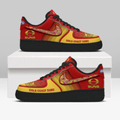 Auspiritmerch Gold Coast Suns Sports Air Low-Top Sneakers Shoes For Men And Women