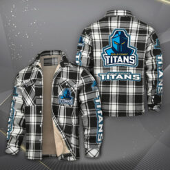 Auspiritmerch Gold Coast Titans Fleece Thermal Cotton Jacket Gift For Fans