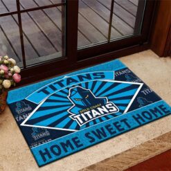 Auspiritmerch Gold Coast Titans Rug Gift For Fans