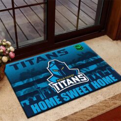 Auspiritmerch Gold Coast Titans Rug Gift For Fans