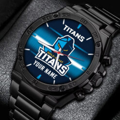 Auspiritmerch Gold Coast Titans Sports Personalized Fashion Hand Watch Gift For Fans