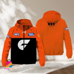 Auspiritmerch Greater Western Sydney Giants Sports Windbreaker Jacket For Fans