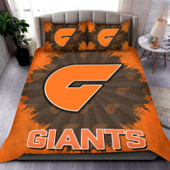 Auspiritmerch GWS Giants Personalized Bedding Set Gift For fans
