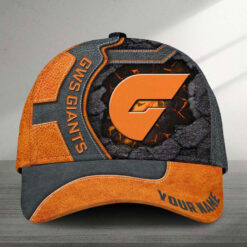 Auspiritmerch GWS Giants Sports Personalized Classic Cap Gift For Fans