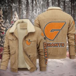 Auspiritmerch GWS Giants Style Fleece Thermal Cotton Jacket