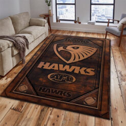 Auspiritmerch Hawthorn Football Fashion Carpet Rug Gift For Fans