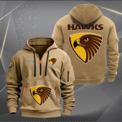 Auspiritmerch Hawthorn Football Personalized Sports Hoodie Zipper Gift For Fans