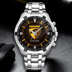 Auspiritmerch Hawthorn Football Personalized Style Alloy Men Quartz Watch Gift For Fans