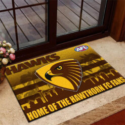Auspiritmerch Hawthorn Football Rug Gift For Fans