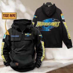 Auspiritmerch Hurricanes Personalized Sports Hoodie Zipper Gift For Fans