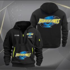 Auspiritmerch Hurricanes Personalized Sports Hoodie Zipper Gift For Fans