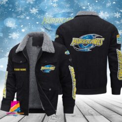 Auspiritmerch Hurricanes Personalized Style Fleece Thermal Cotton Jacket