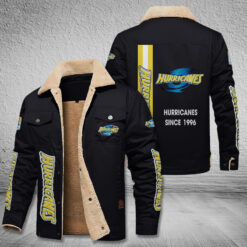 Auspiritmerch Hurricanes Style Fleece Thermal Cotton Jacket