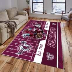 Auspiritmerch Manly Warringah Sea Eagles Fashion Carpet Rug Gift For Fans