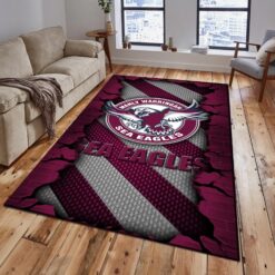 Auspiritmerch Manly Warringah Sea Eagles Fashion Carpet Rug Gift For Fans