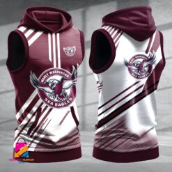 Auspiritmerch Manly Warringah Sea Eagles Hooded Tank Top Gift For Fans